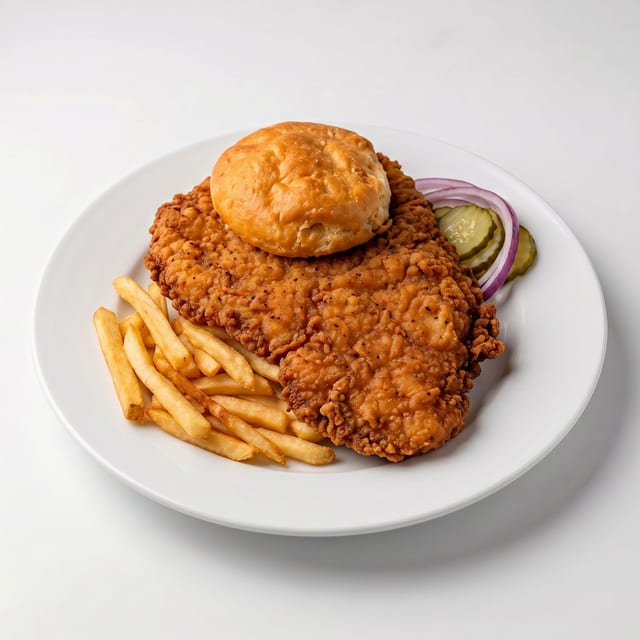 Pork Tenderloin Sandwich.