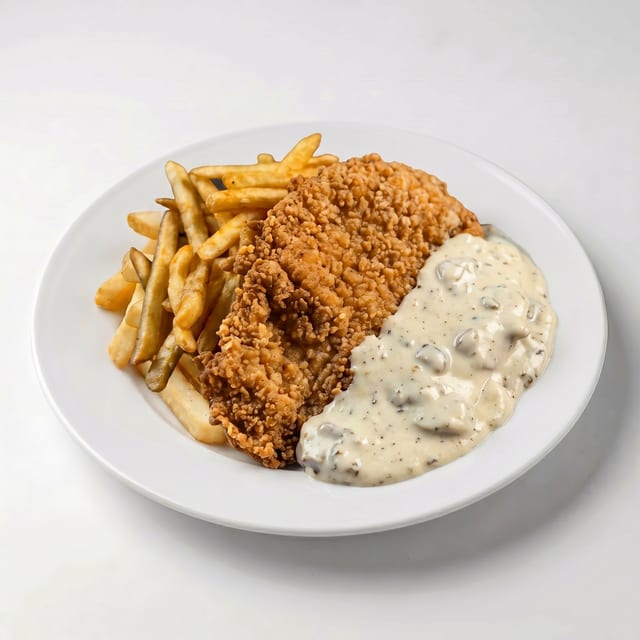 Pork Tenderloin with Gravy.